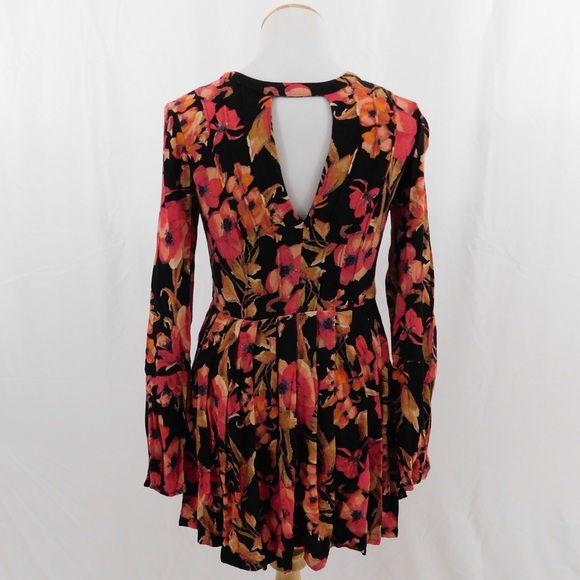 Free People Floral Mini Dress - Picture 5 of 6